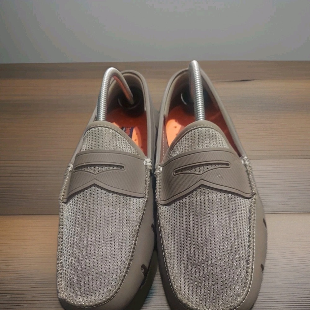 SWIMS LOAFERS Mens Beach Aqua Tots Comfy Classic Core Green Slip On Shoes SZ 9